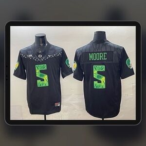 Men's NCAA Oregon Ducks Dante Moore RARE Black F.U.S.E. Jersey | Limited Edition